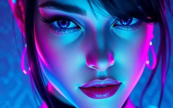 NSFW AI chat platform showing a realistic AI avatar engaging in a private, unfiltered conversation with warm lighting, emphasizing intimate exchange and customization features for digital companionship.