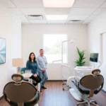 Ventura Bright Dental team providing friendly dental care in a modern, welcoming clinic setting