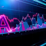 An advanced financial dashboard featuring aicoin data with dynamic charts and real-time