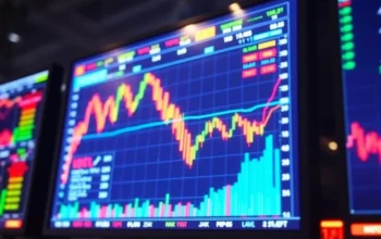 Trading view chart displaying real-time market data for traders and investors