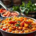 Authentic Ready to Eat Mumbai Bhaji served in a traditional bowl with vibrant spices,